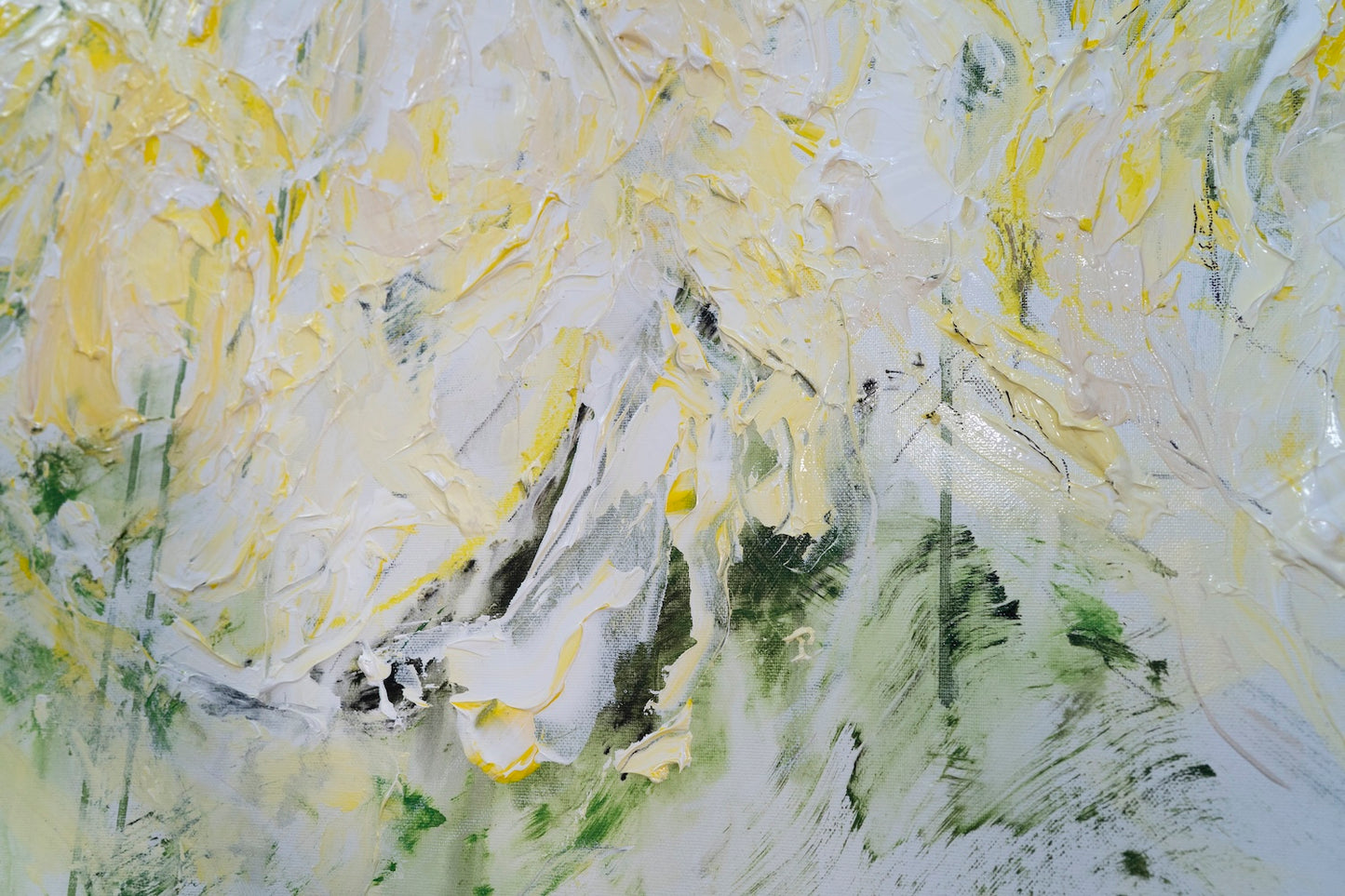 Flowers contemporary painting art