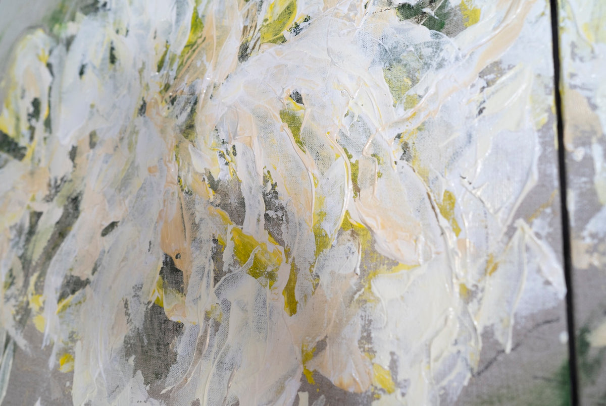 Flowers contemporary painting art