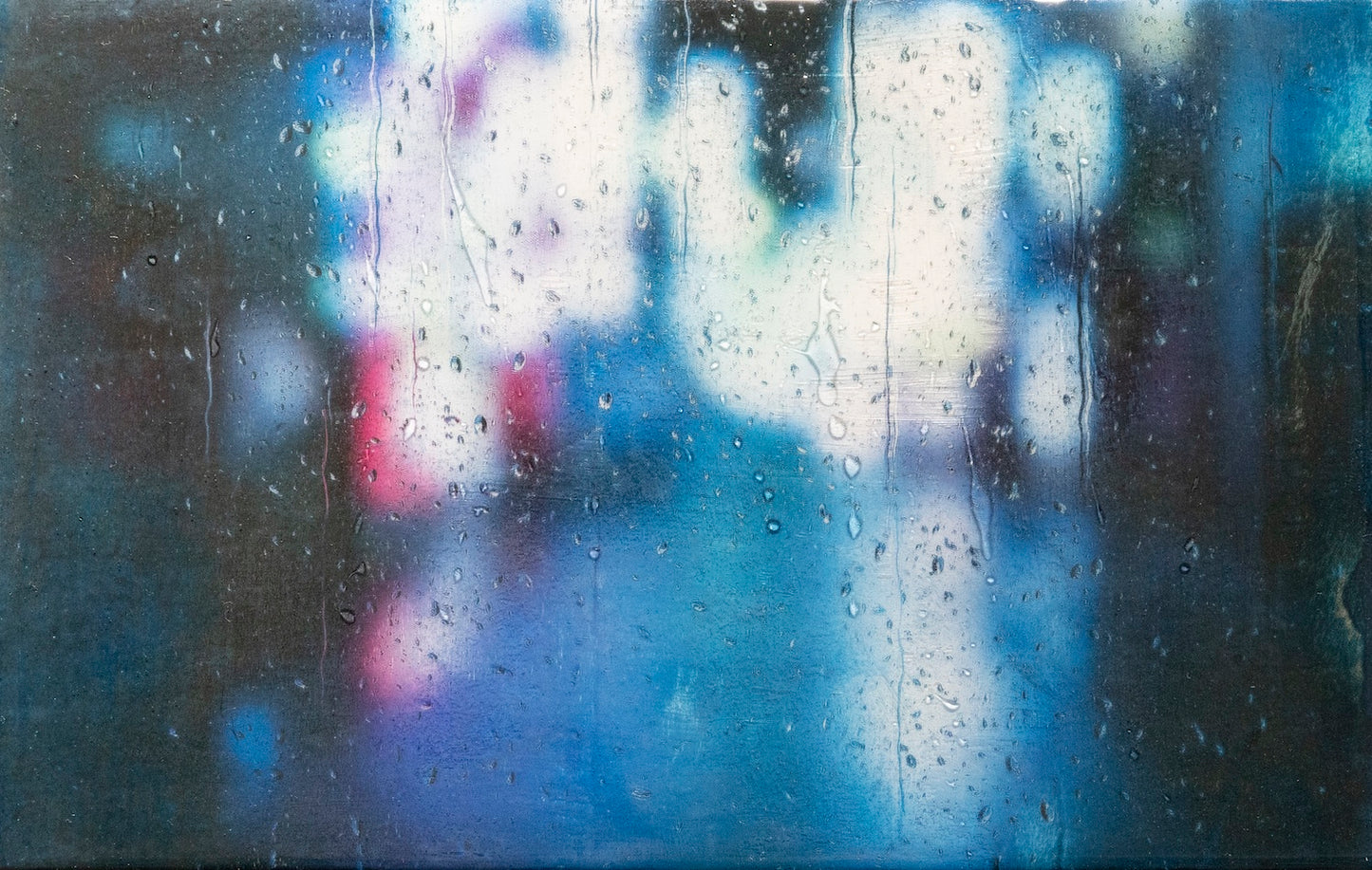 "The Rain" contemporary painting