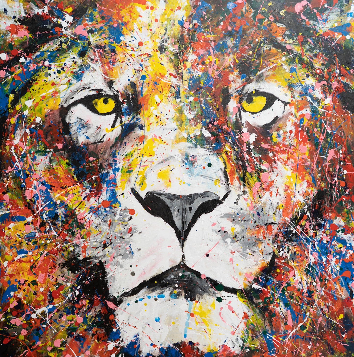 LION painting
