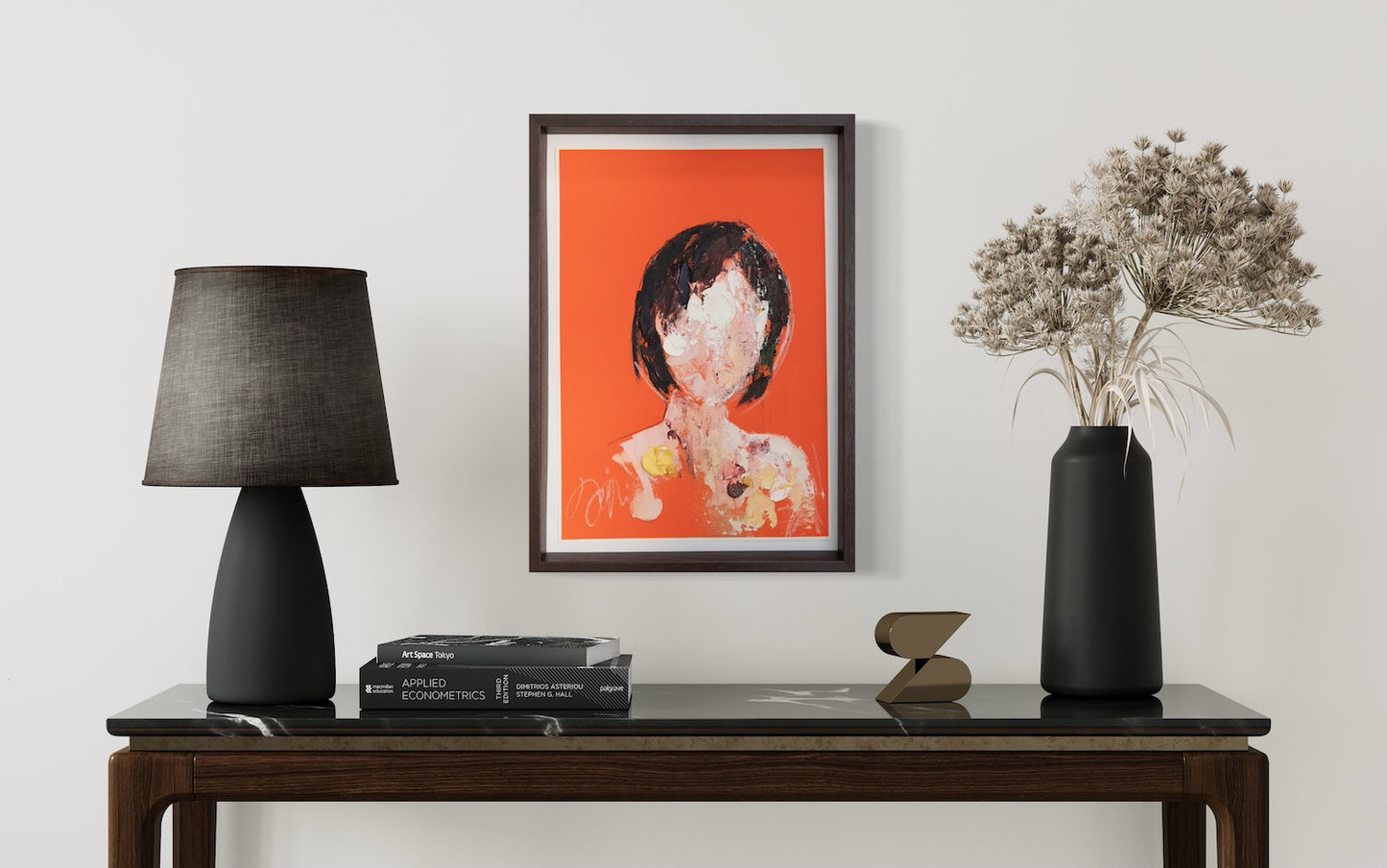 mirror series UNTITLED Portrait (Large size) painting