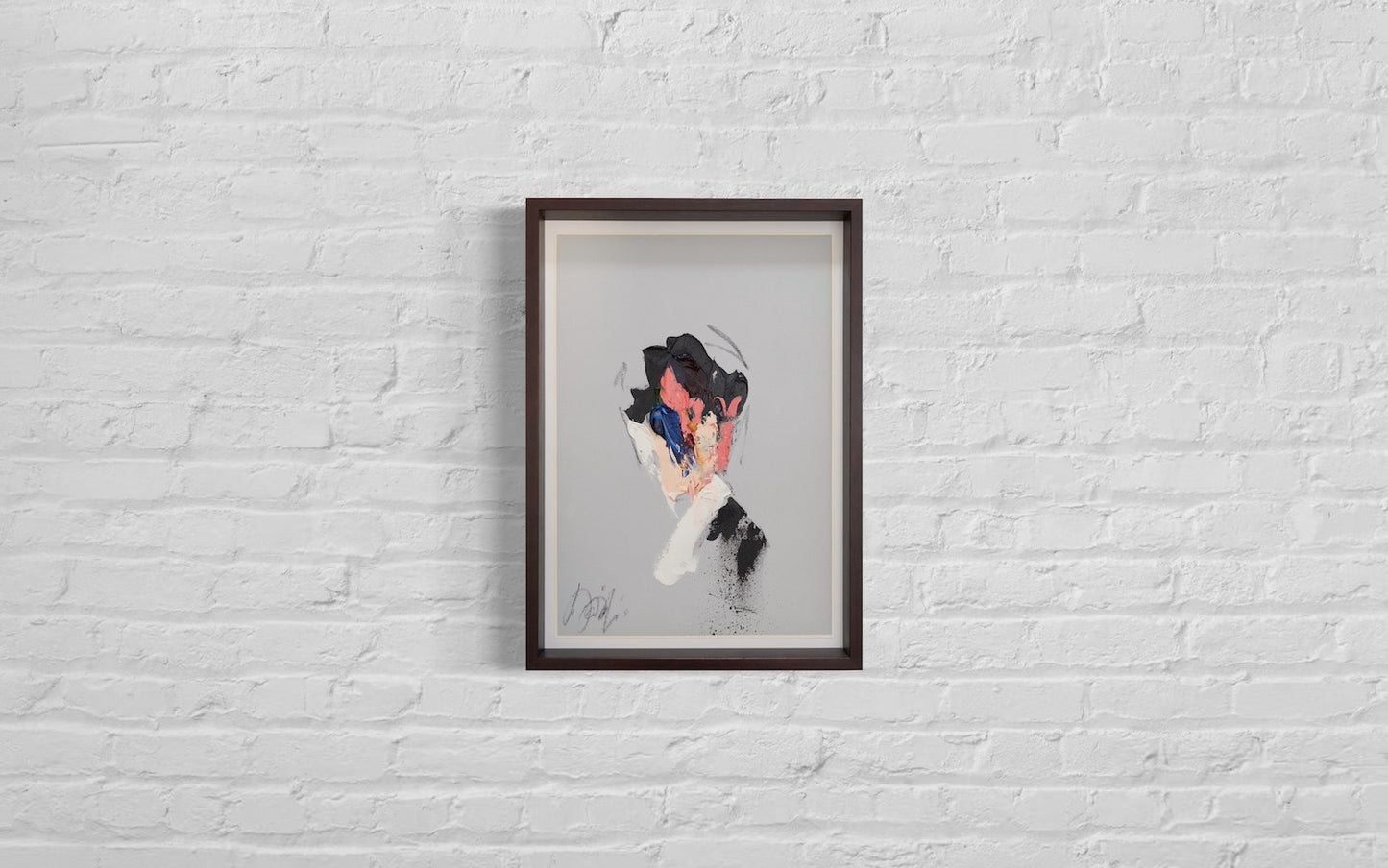 mirror series UNTITLED Portrait (Large size) painting