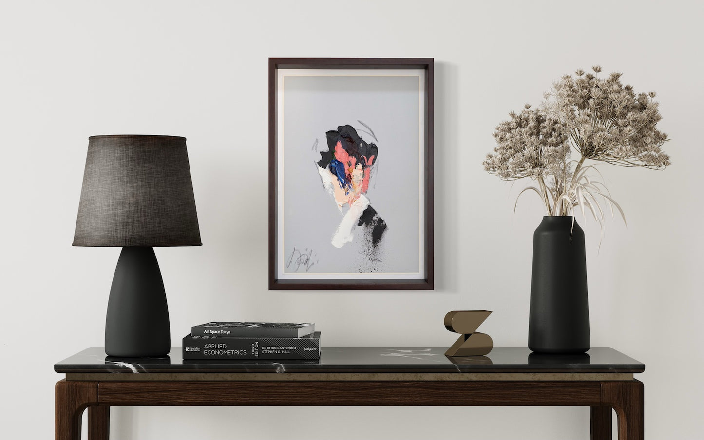 mirror series UNTITLED Portrait (Large size) painting