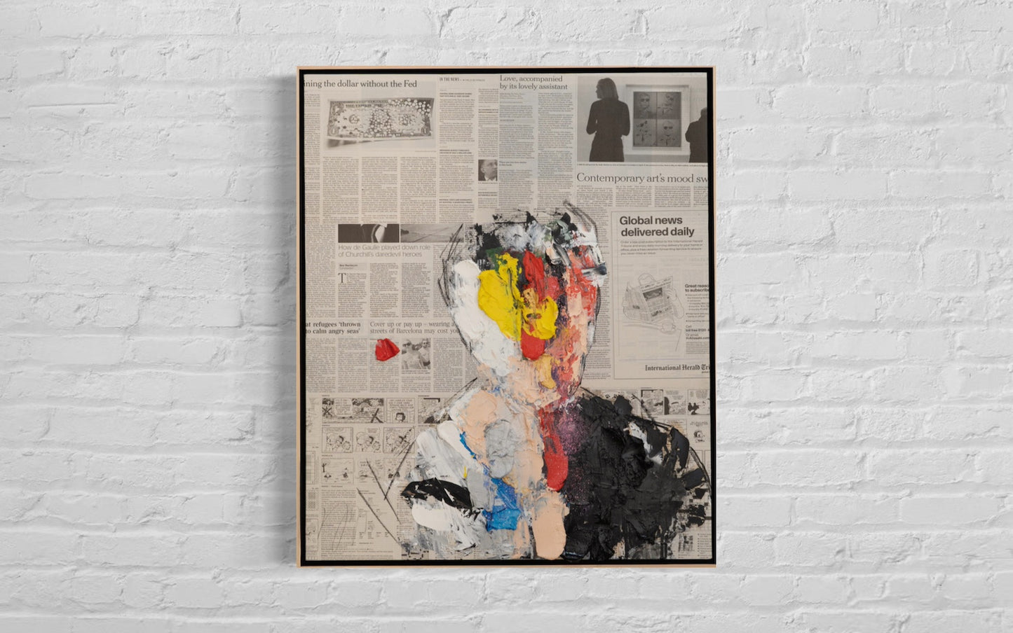 UNTITLED Portrait work painting
