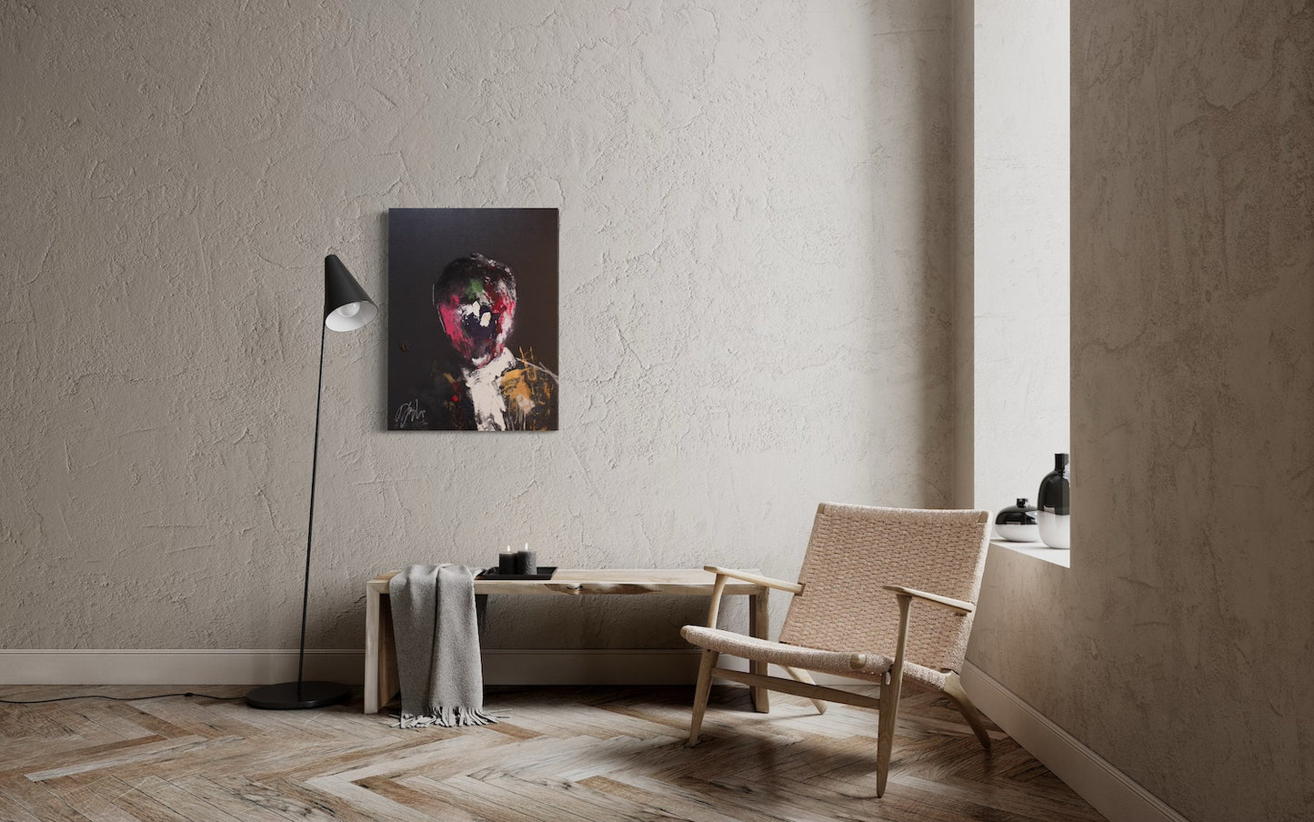 UNTITLED Portrait work painting