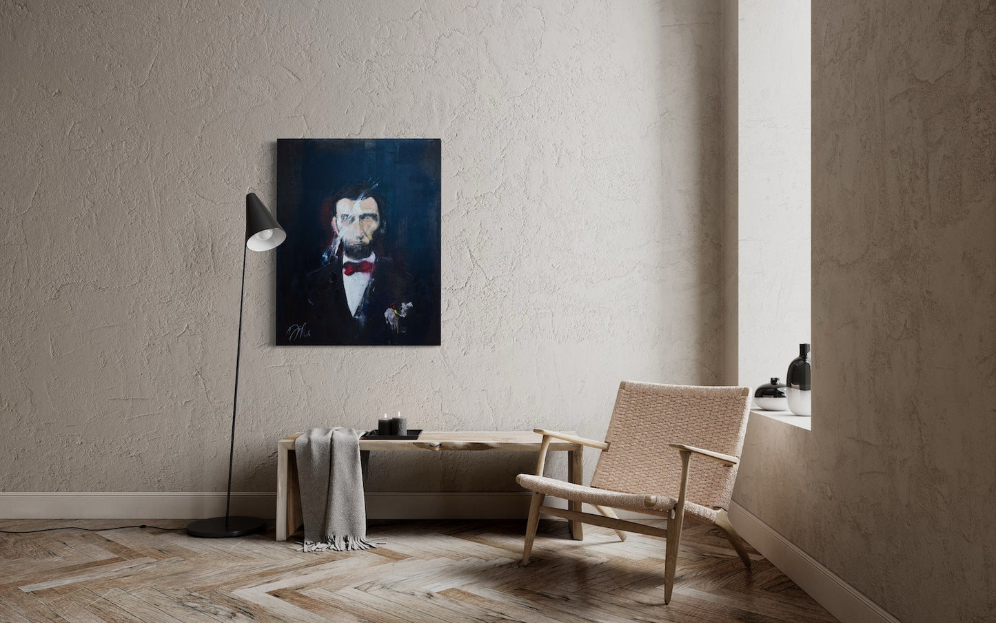 Abraham Lincoln contemporary painting