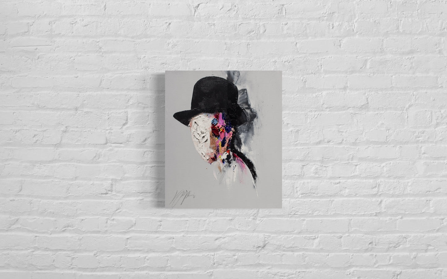 borderless contemporary painting
