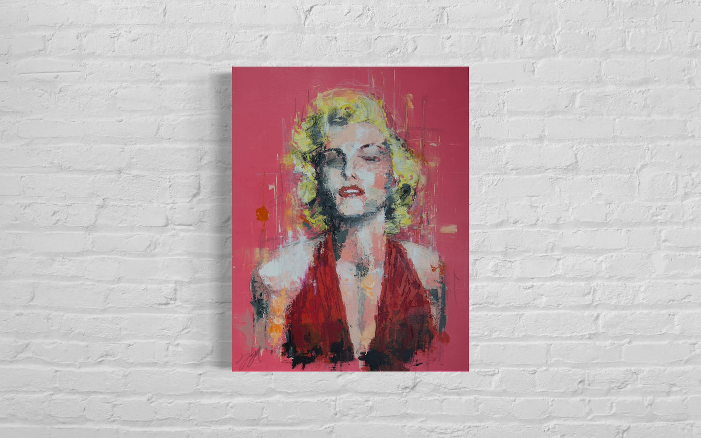Marilyn Monroe contemporary painting