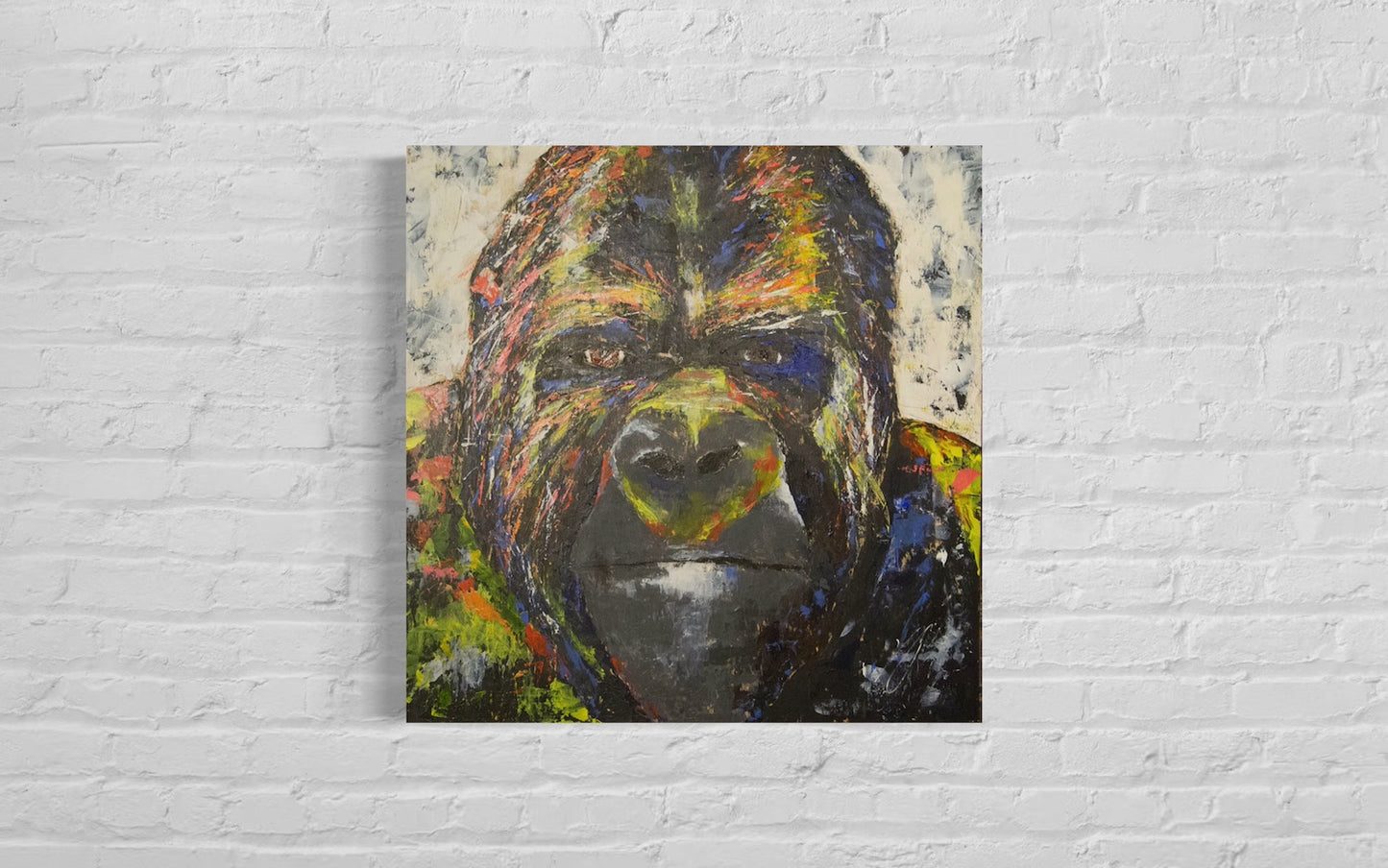 Gorilla painting