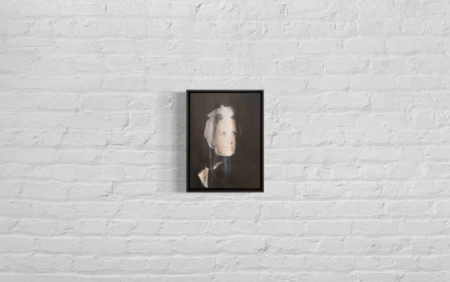 Portrait work UNTITLED (Andrew Jackson) contemporary painting