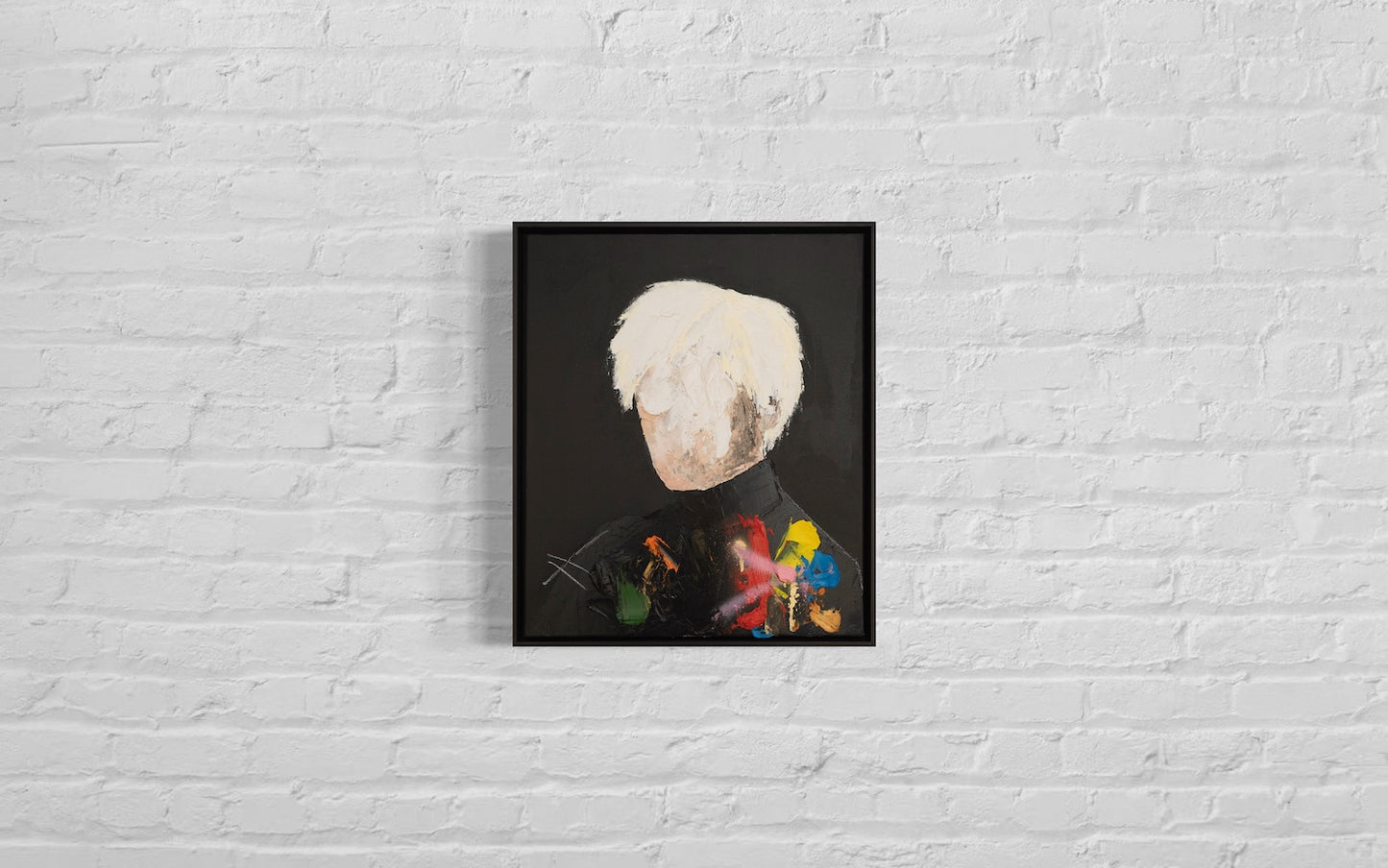 UNTITLED Portrait work (Andy Warhol) contemporary painting