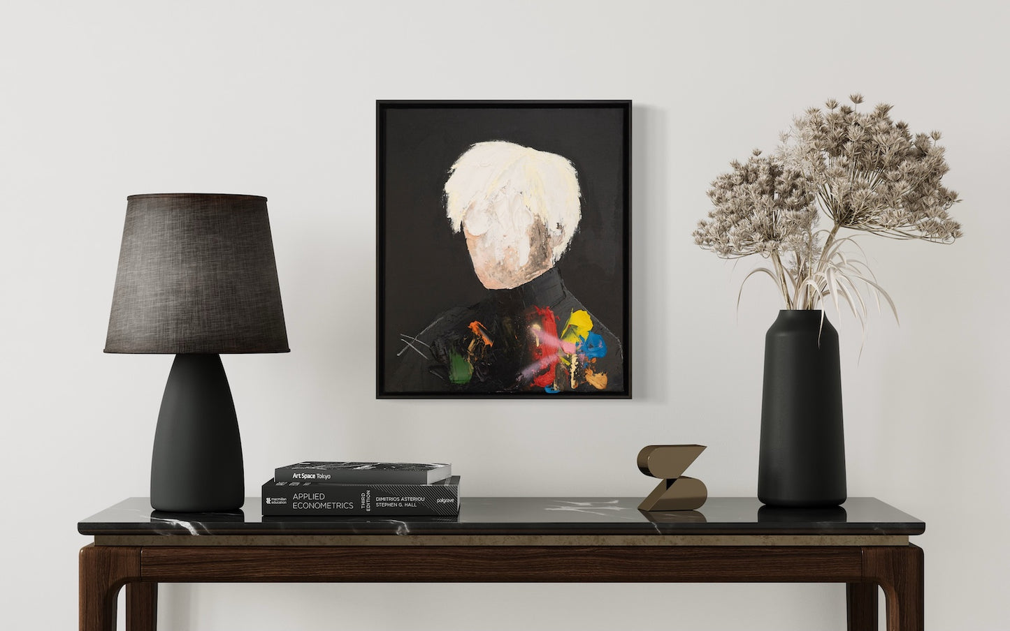 UNTITLED Portrait work (Andy Warhol) contemporary painting