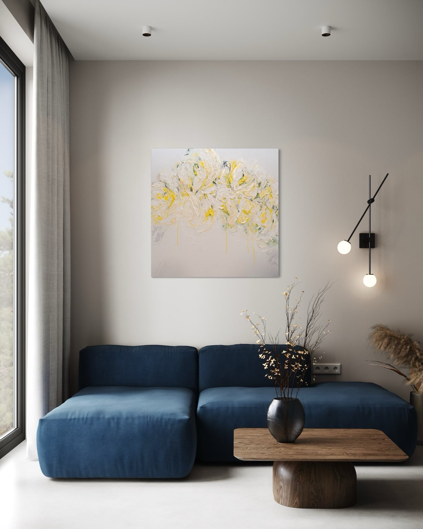 contemporary abstract Flowers