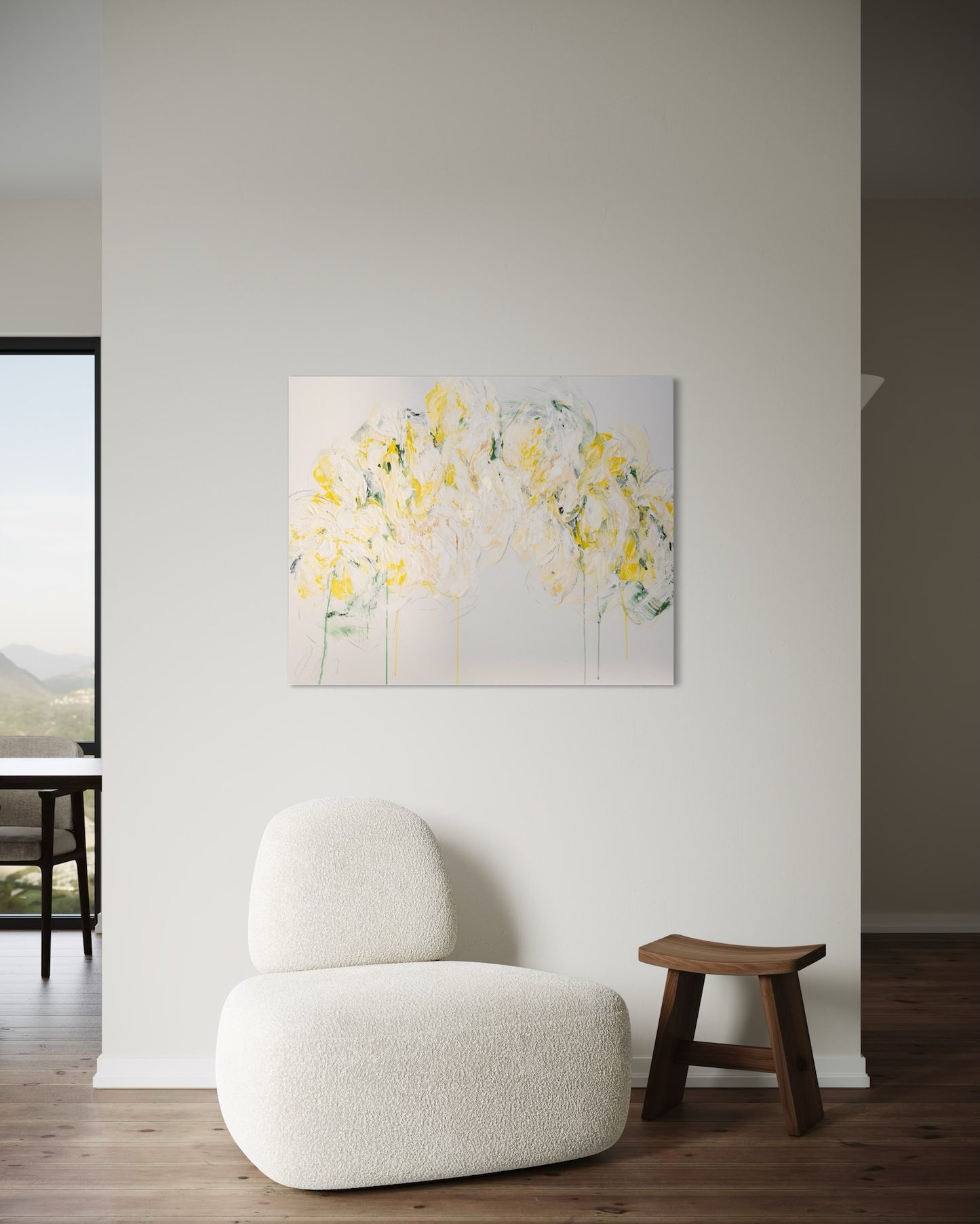 contemporary abstract Flowers