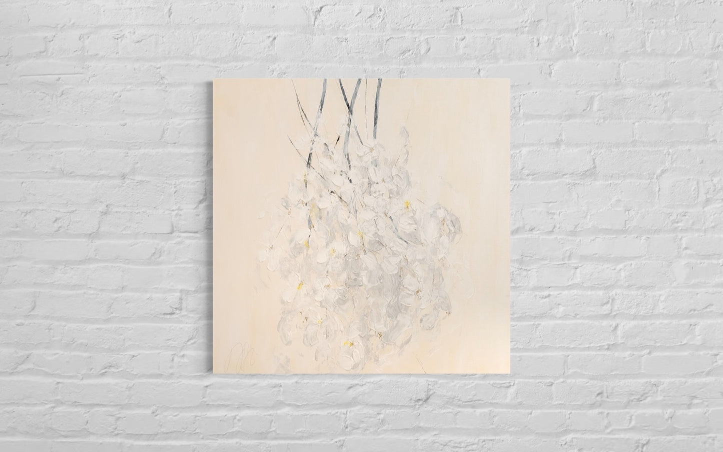 Flowers contemporary painting art