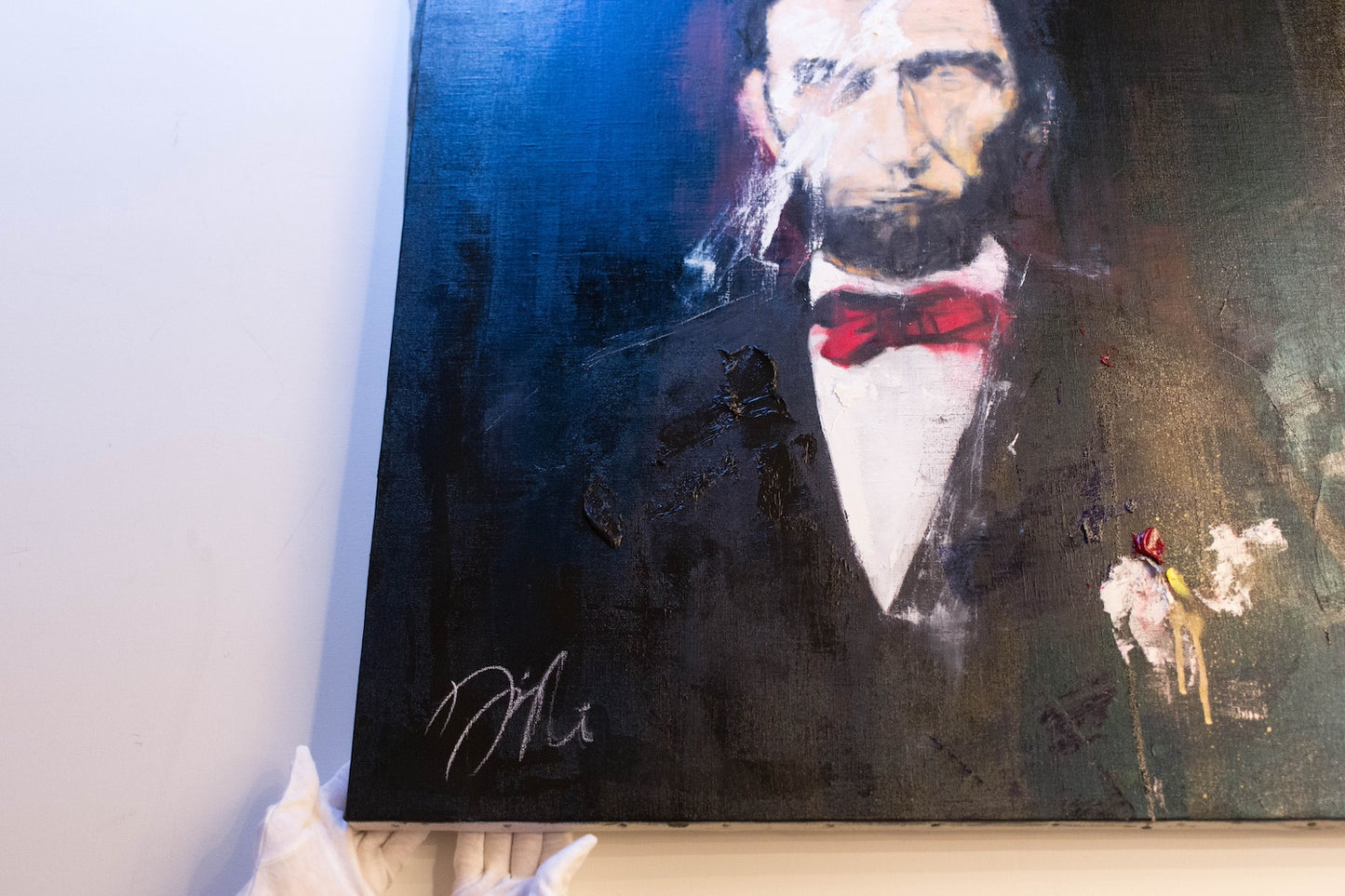 Abraham Lincoln contemporary painting