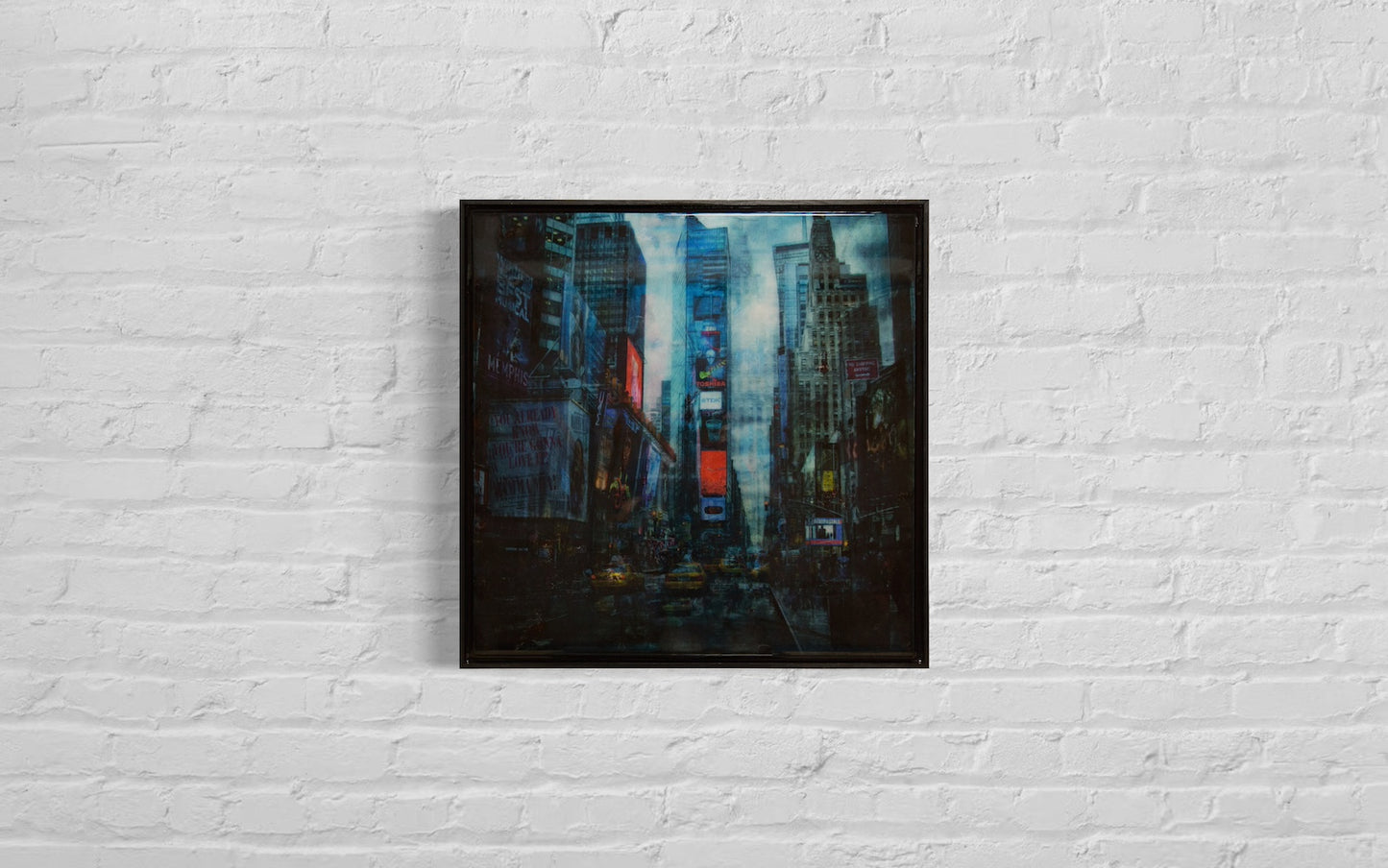 New York, Times square painting