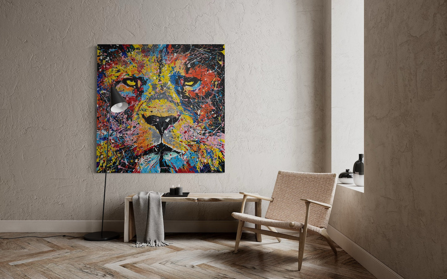 LION painting