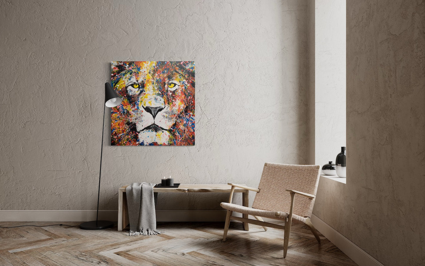 LION painting