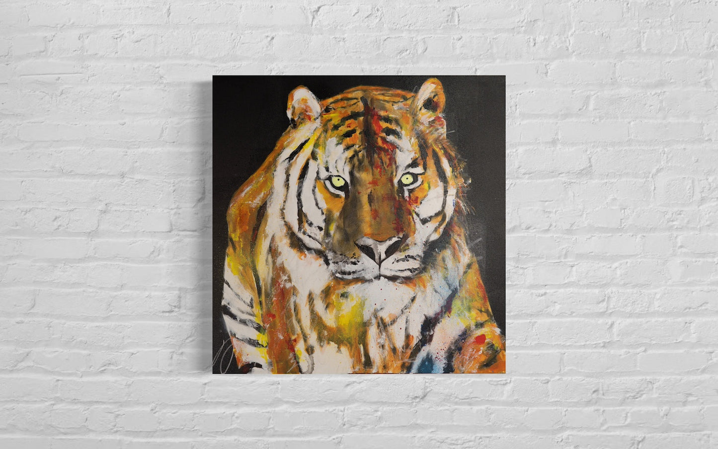 Tiger painting