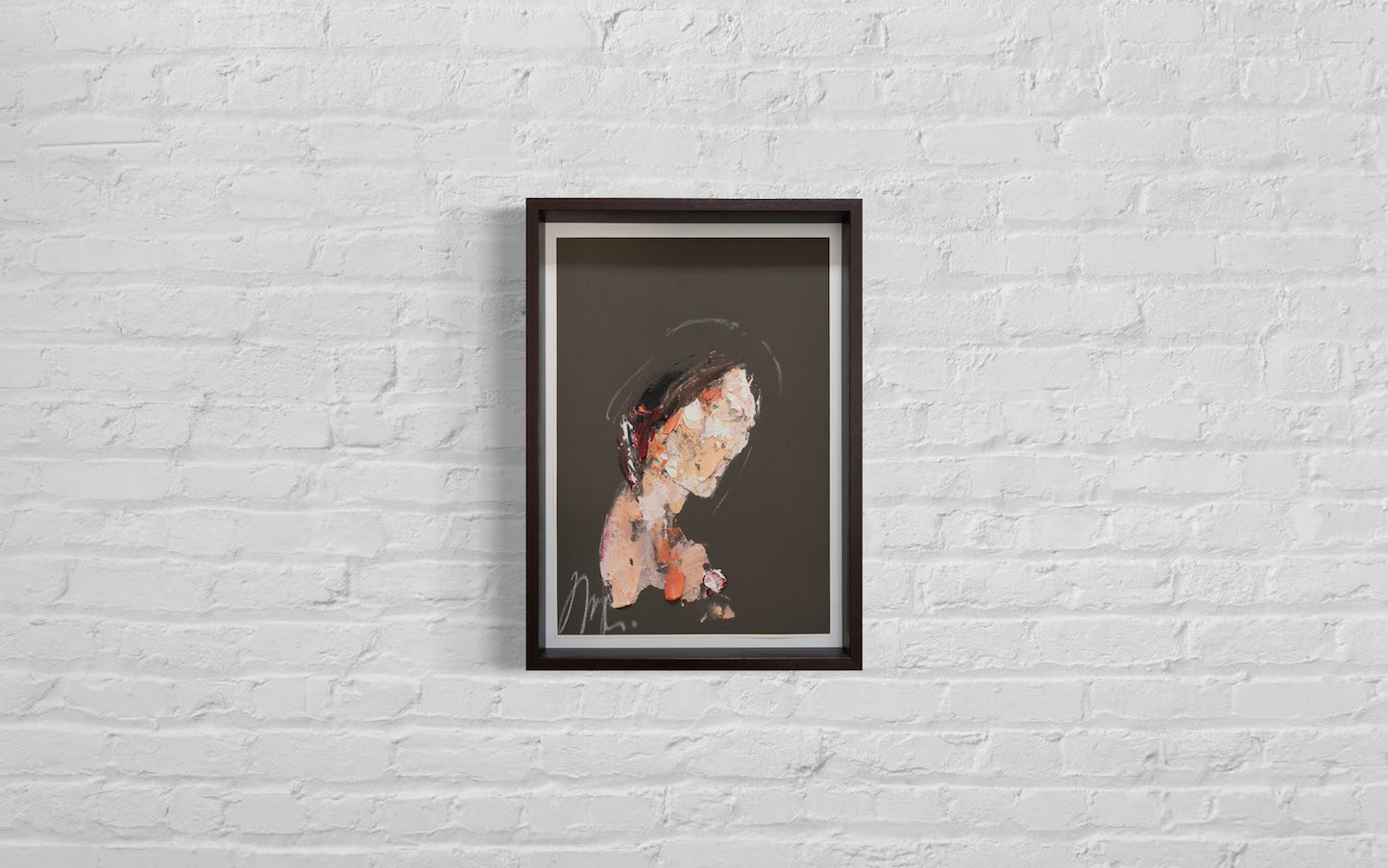 mirror series UNTITLED Portrait (Large size) painting