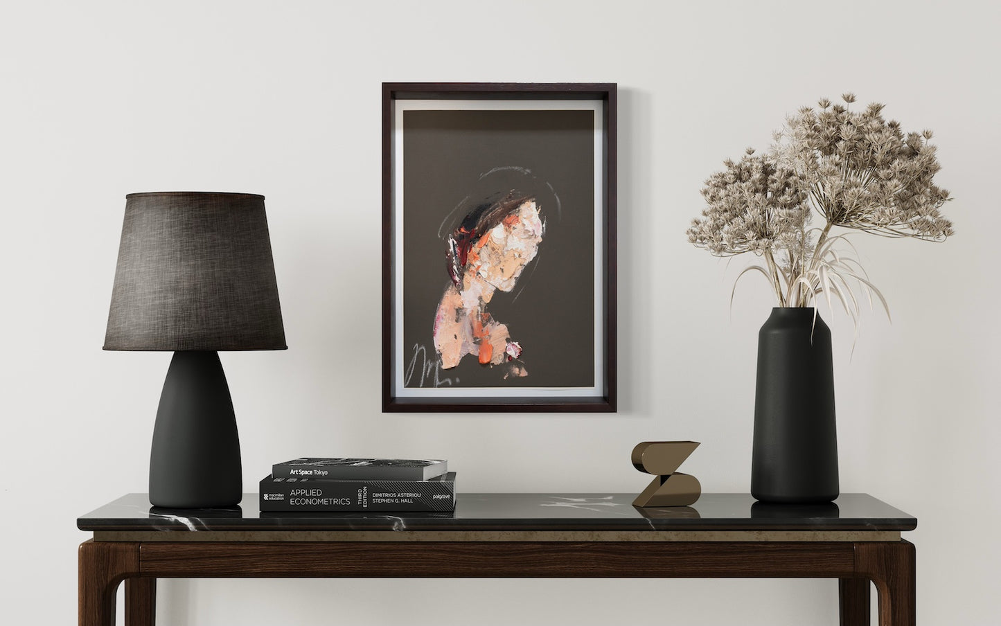 mirror series UNTITLED Portrait (Large size) painting
