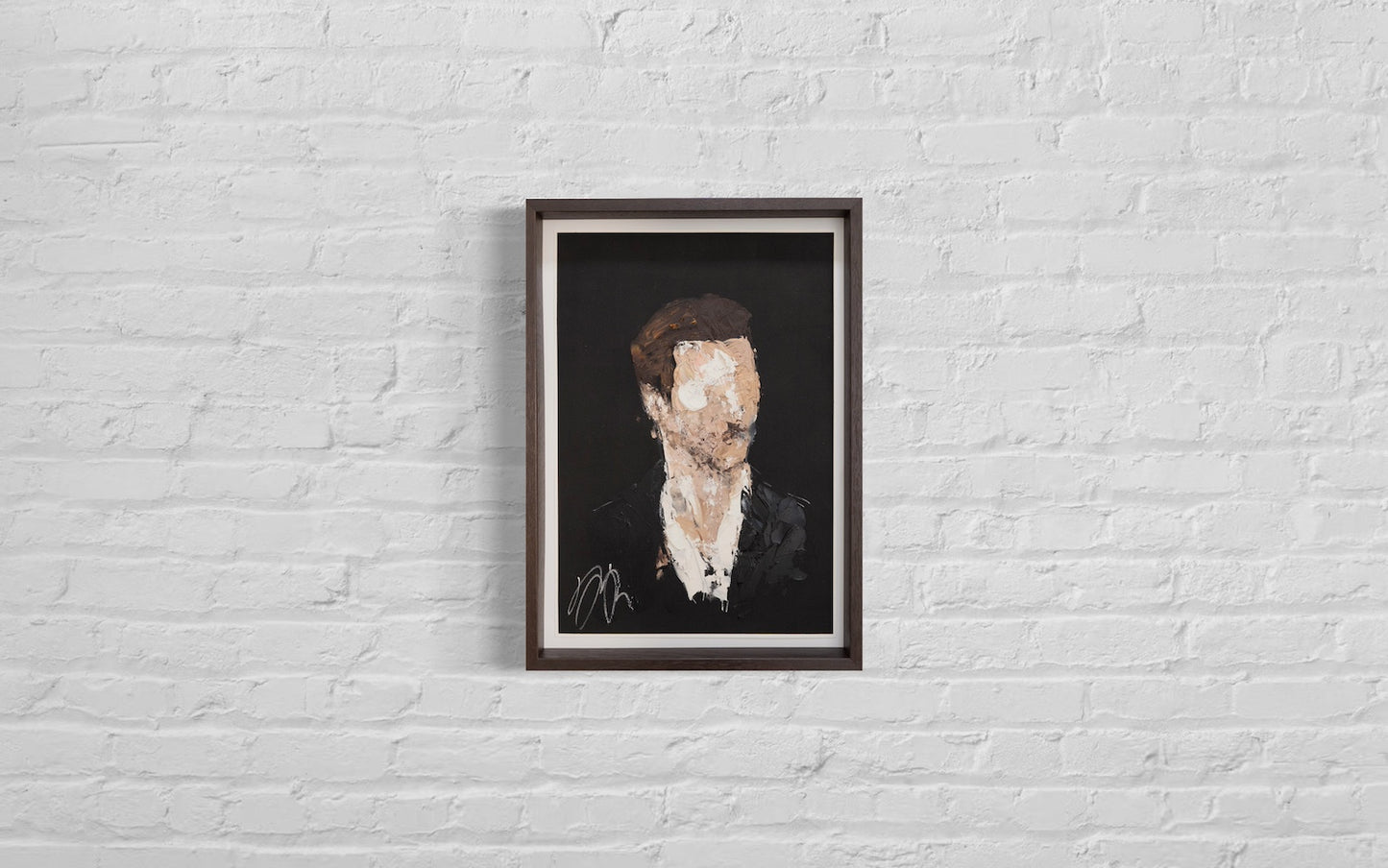 mirror series UNTITLED Portrait (Large size) painting