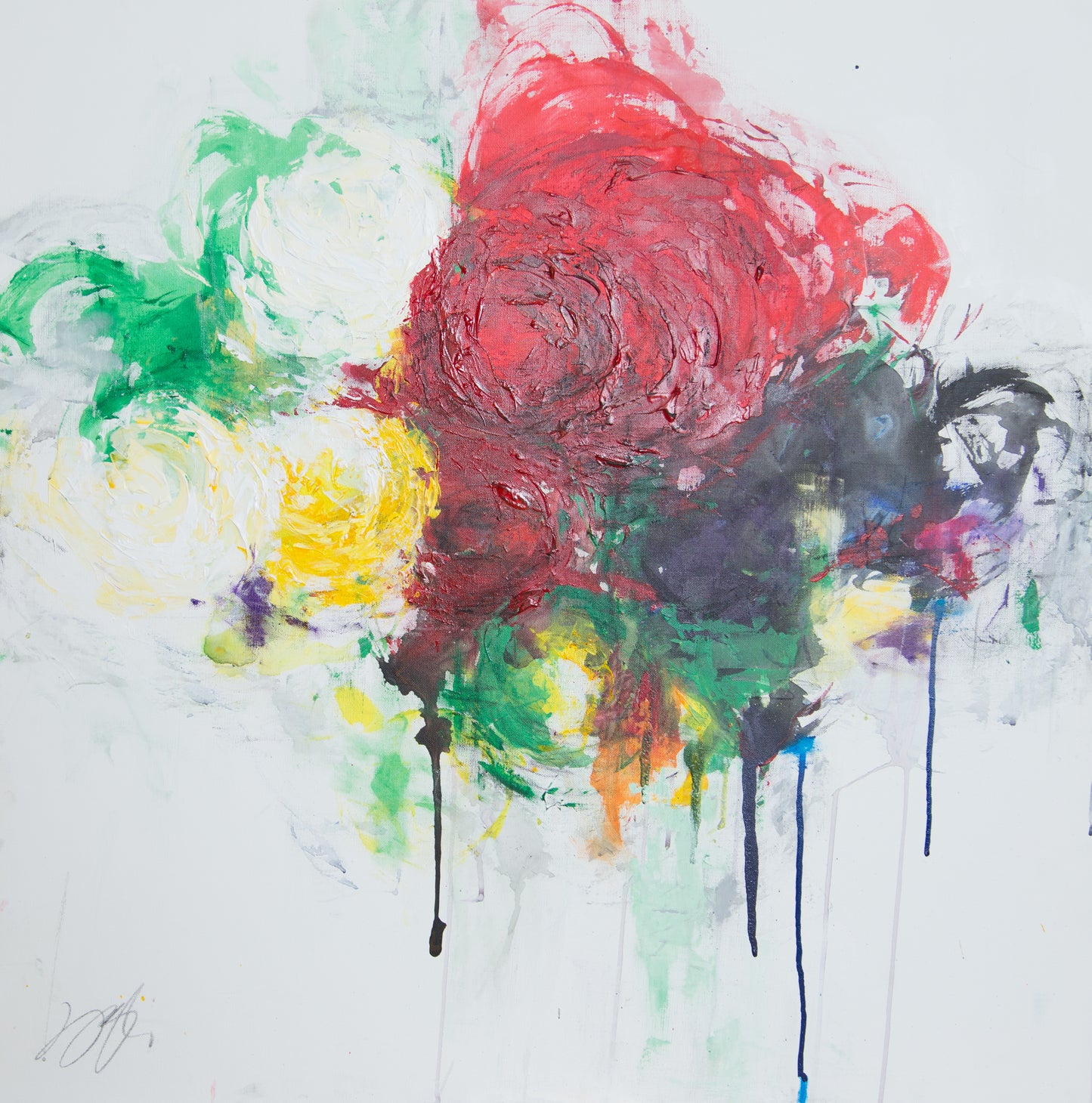 Floral No,3 painting
