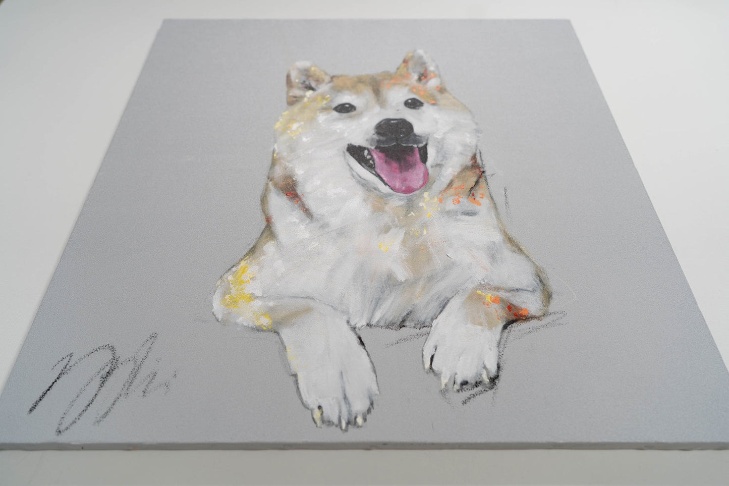 a dog
