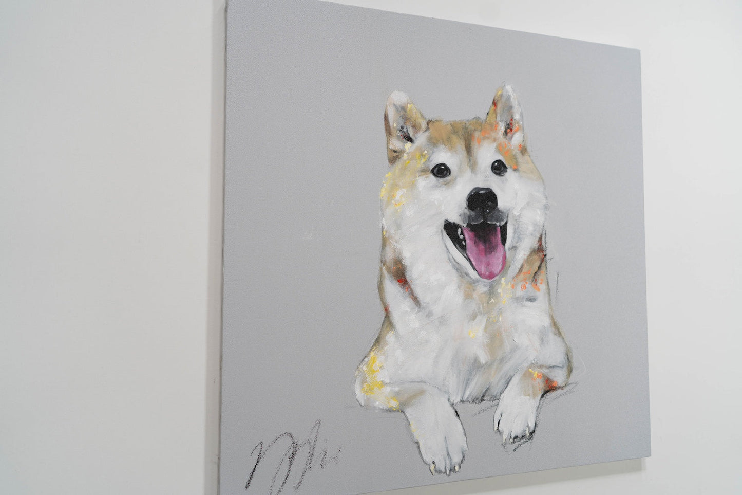 a dog