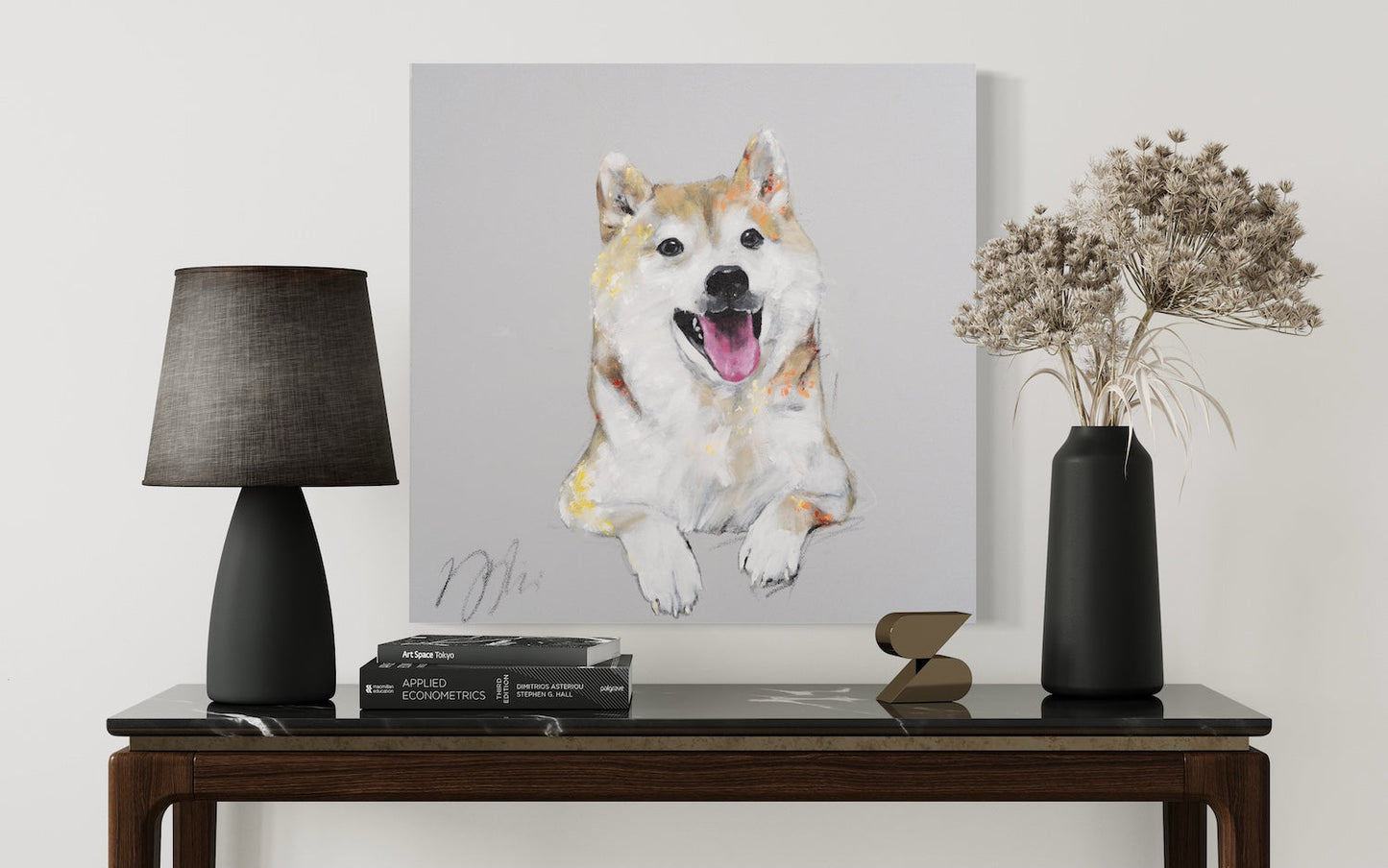 a dog
