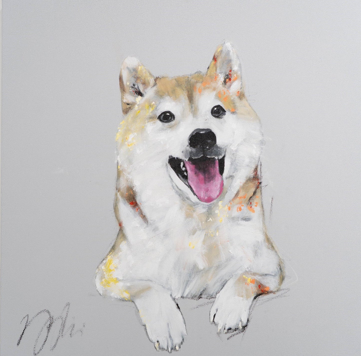 a dog