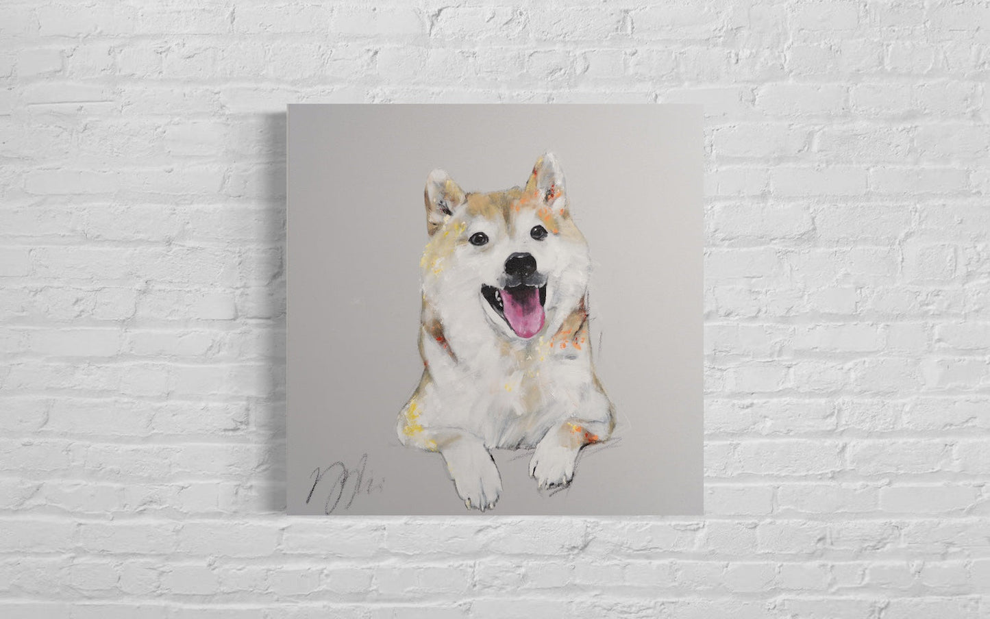 a dog
