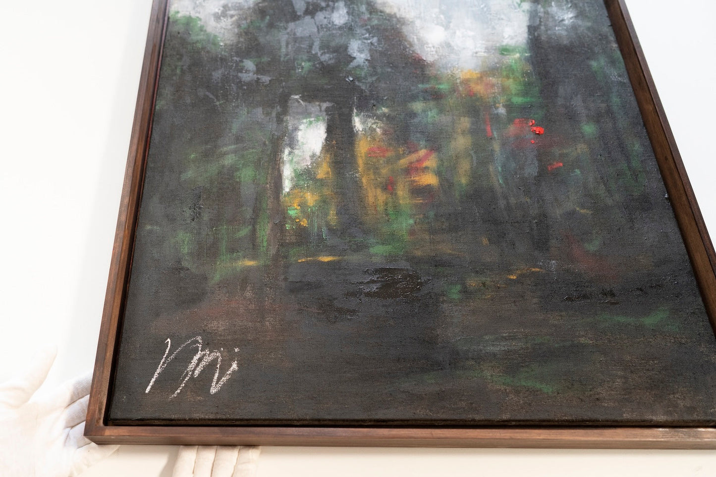 A Forest at Fontainebleau contemporary after George Jacobus contemporary painting art
