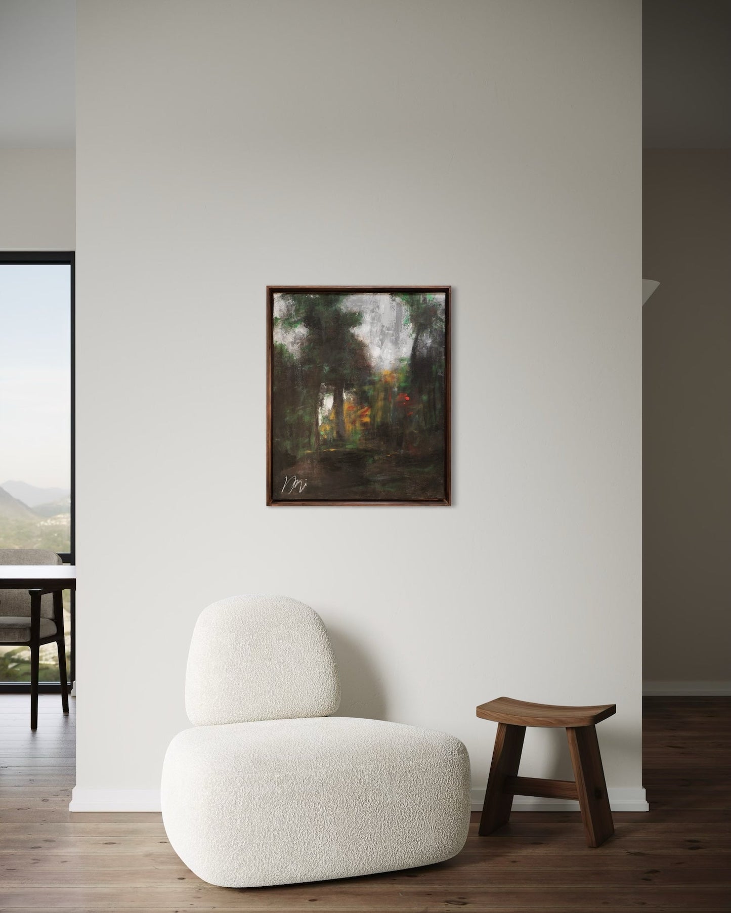 A Forest at Fontainebleau contemporary after George Jacobus contemporary painting art