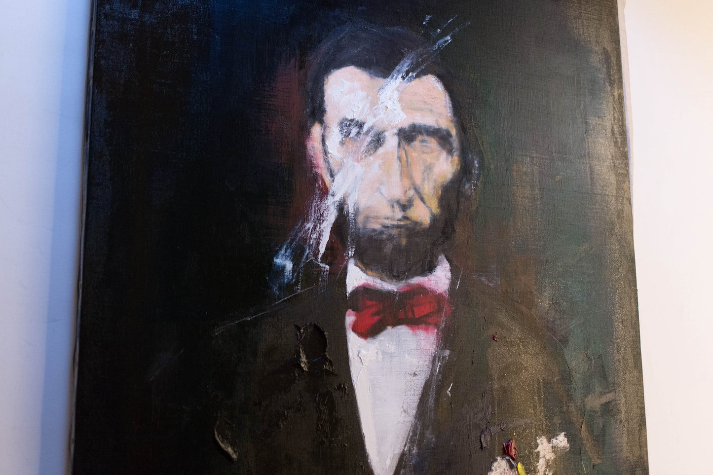Abraham Lincoln contemporary painting art
