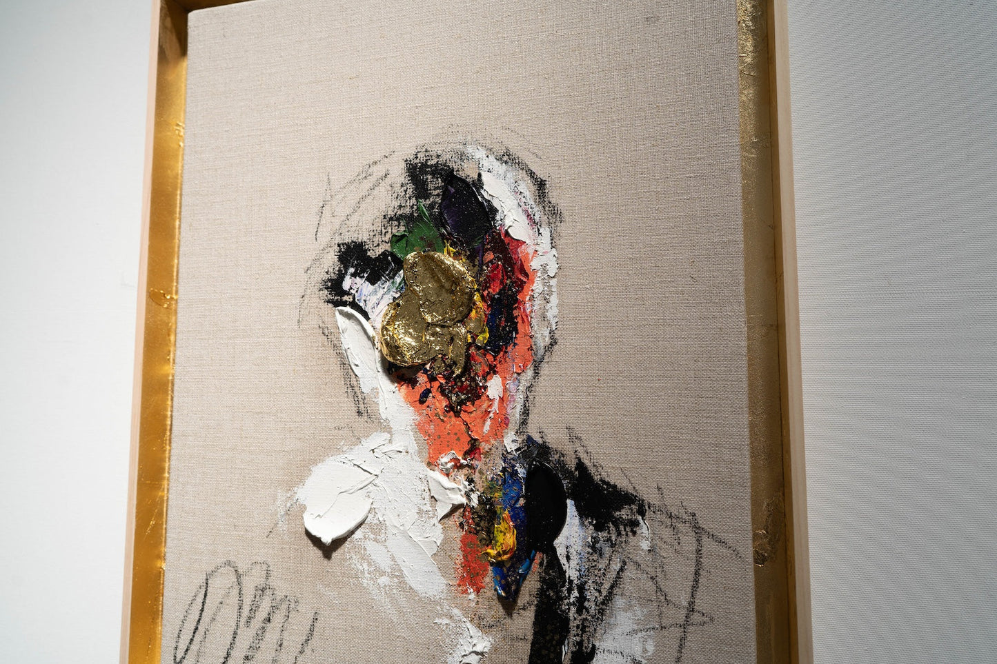 Antique Gold Portrait work