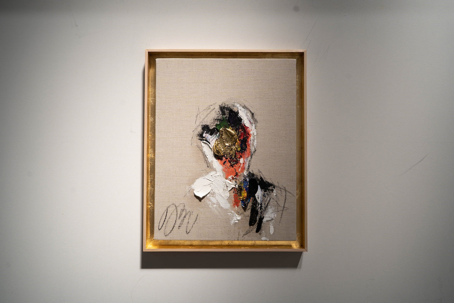 Antique Gold Portrait work