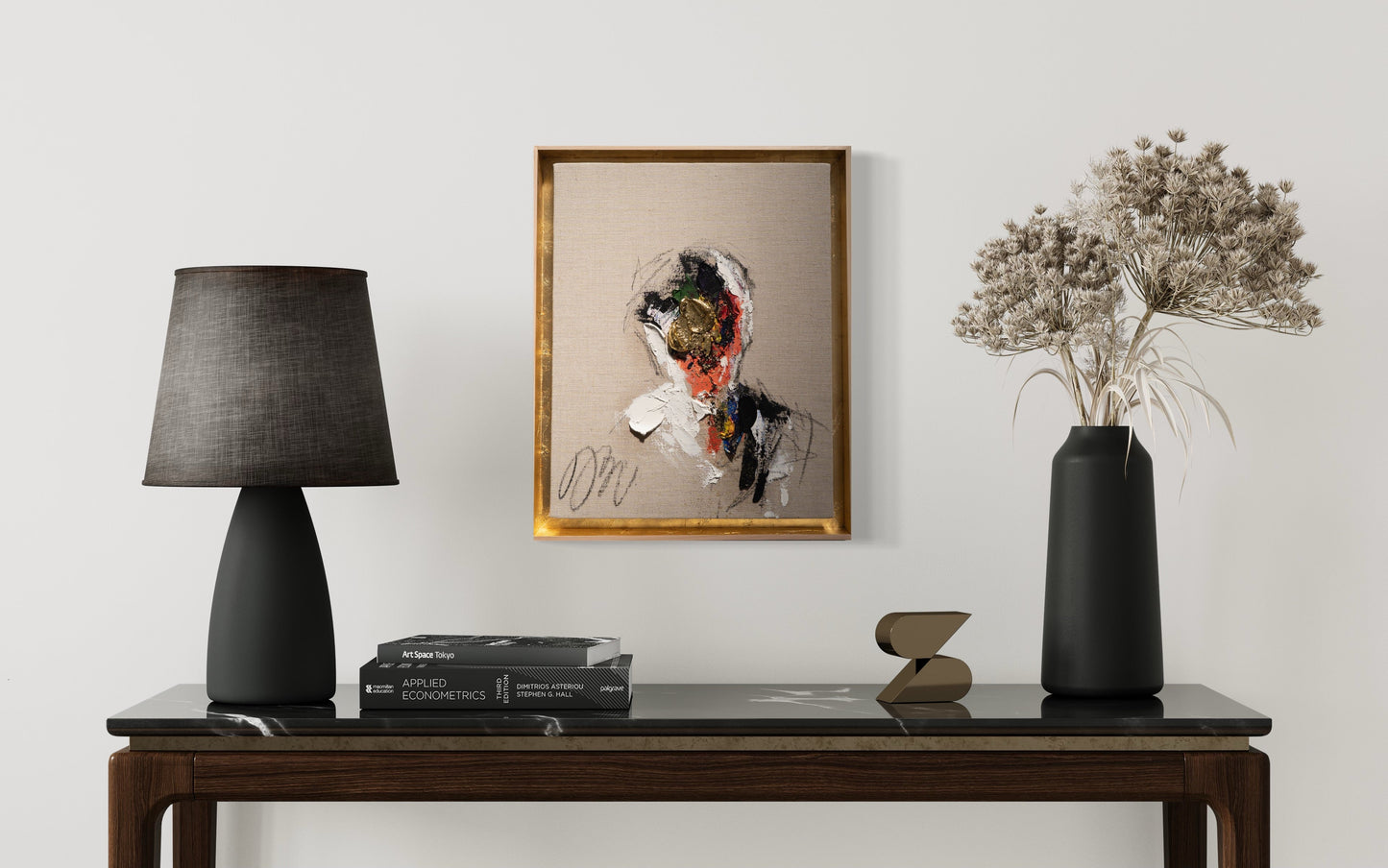 Antique Gold Portrait work