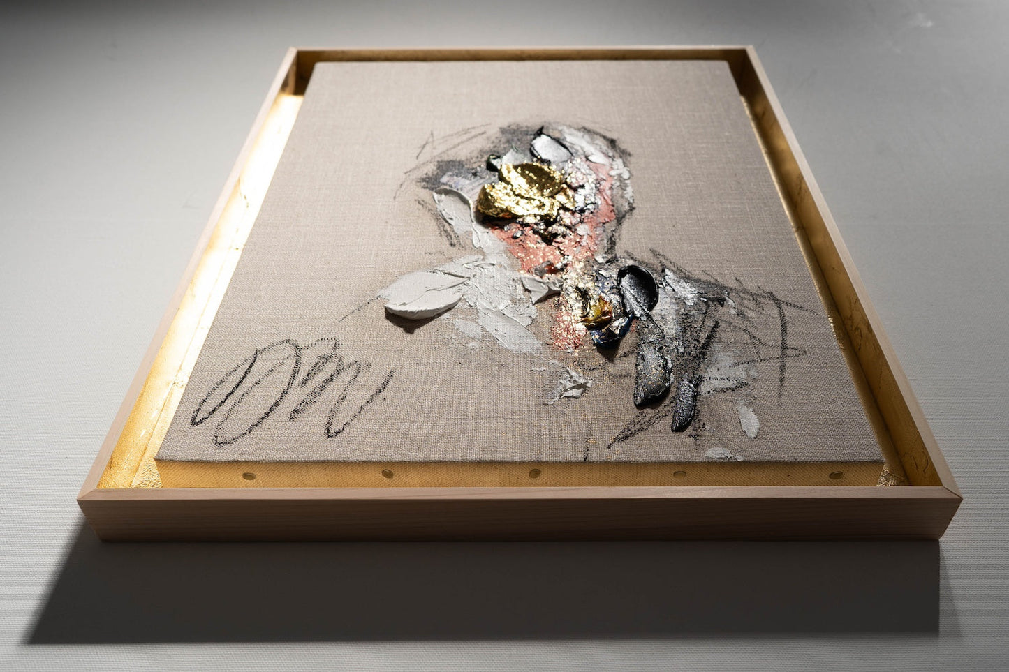Antique Gold Portrait work