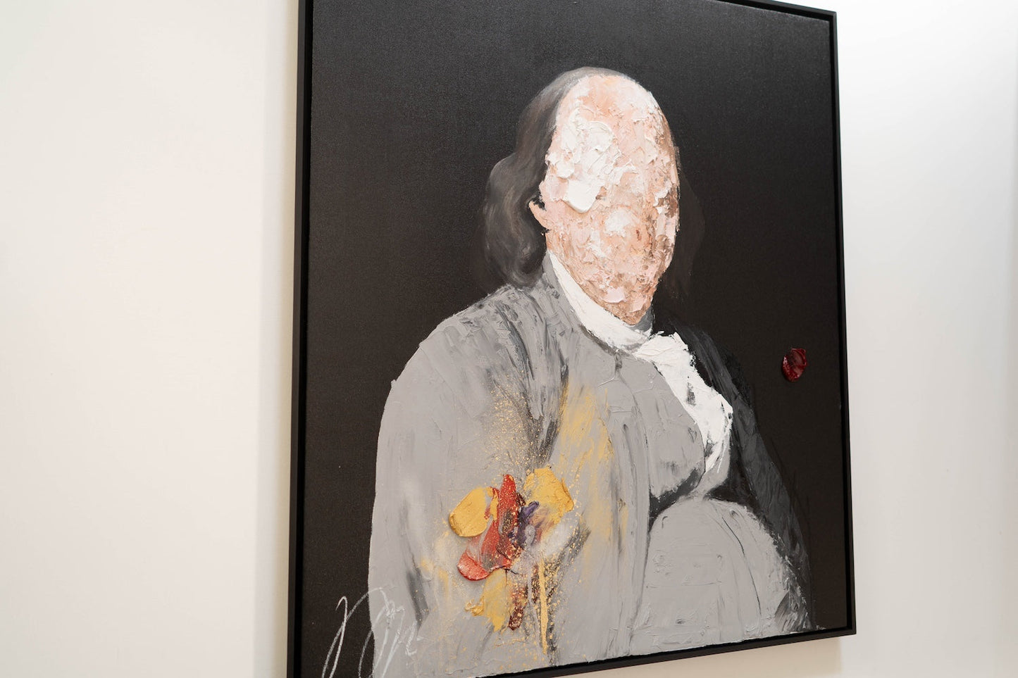 Benjamin Franklin contemporary painting art