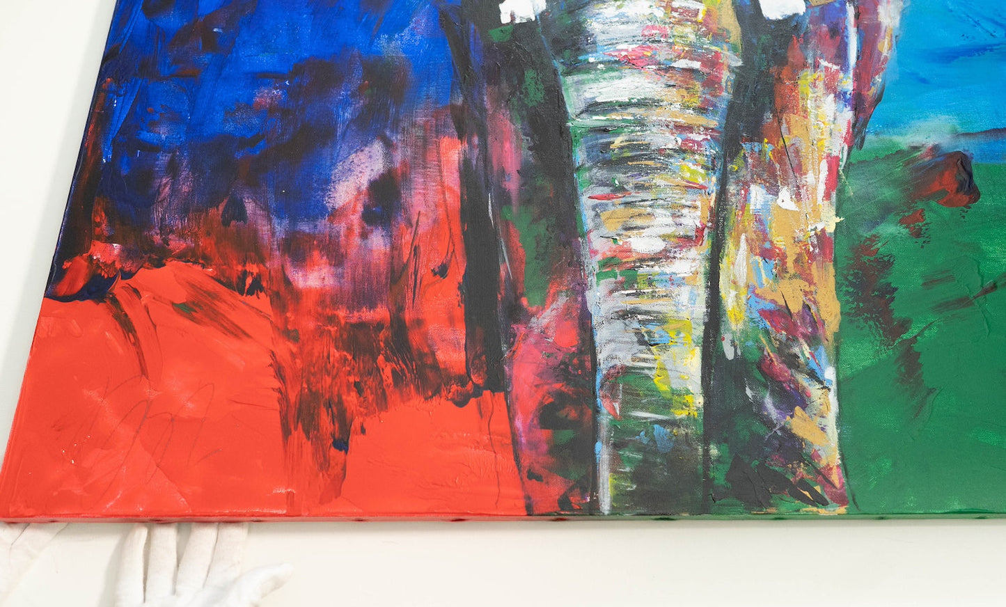 Elephant contemporary painting art
