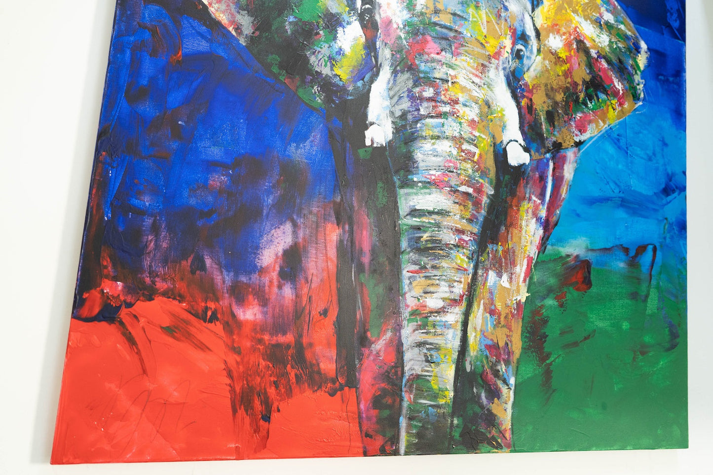 Elephant contemporary painting art