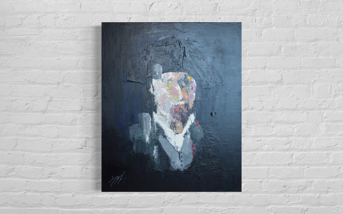 Figurehead contemporary painting art