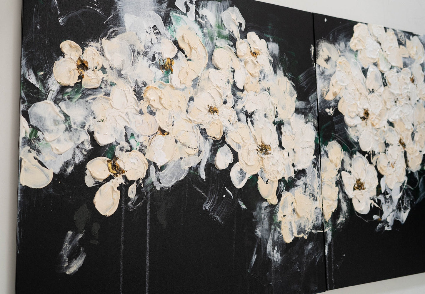 Flowers contemporary painting art