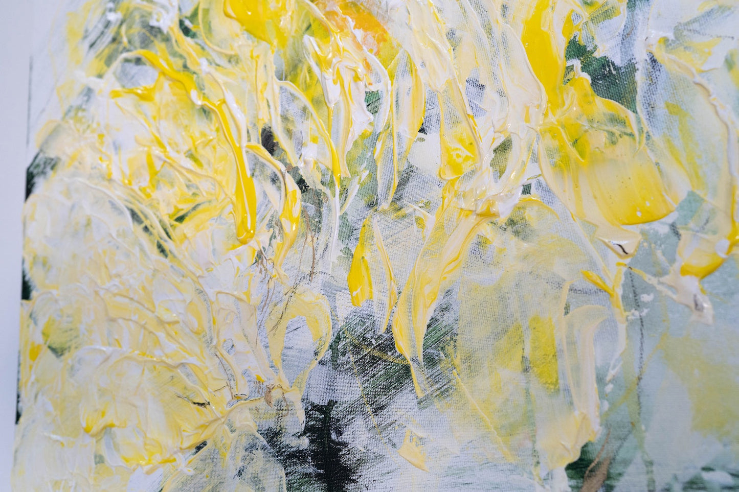 Flowers contemporary painting art