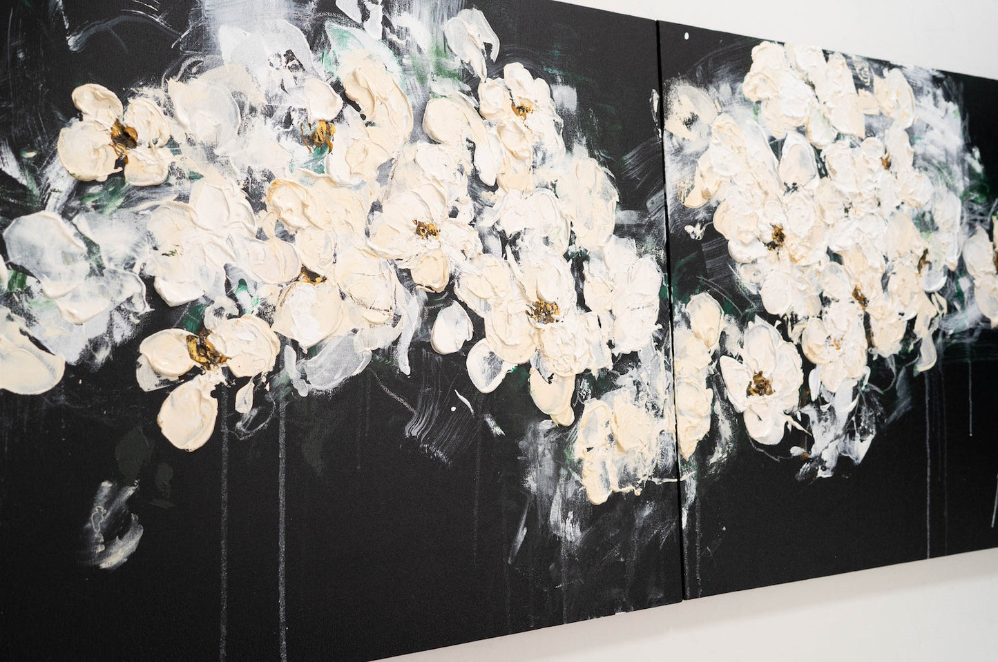 Flowers contemporary painting art