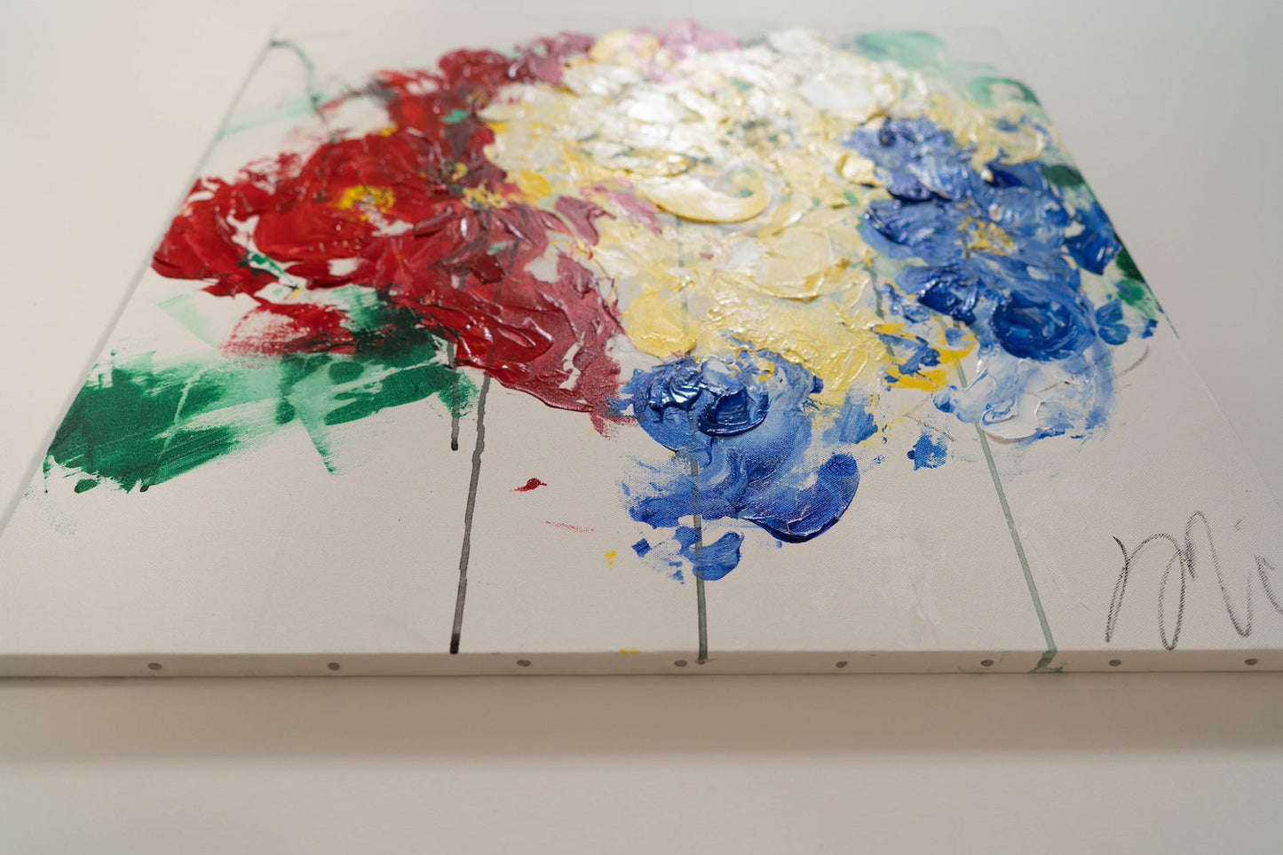 Flowers contemporary painting art
