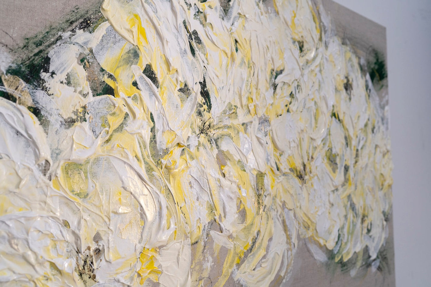 Flowers contemporary painting art