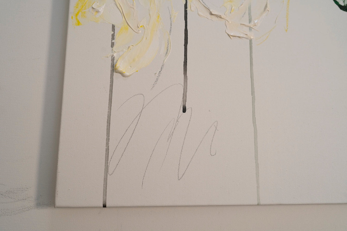 Flowers contemporary painting art